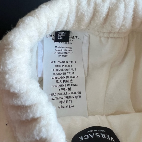 Versace Barocco Baby Fleece Hoodie Set - 3-6mos - Picture 7 of 7